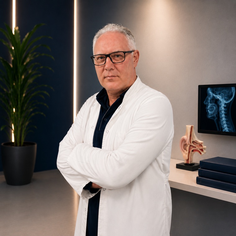Andrej Grubor, Otorinolaringologija (ORL), subspecijalista alergologije
